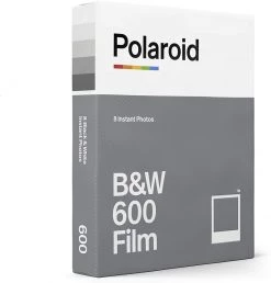 Polaroid B&W 600 Film (8 Photos) For Vintage Cameras