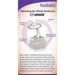 Health Supplements New Chapter LifeShield Immune Support With Organic Reishi Mushroom Vegan + Non-GMO Ingredients - 120 Capsules