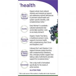 New Chapter Every Woman Multivitamin Fermented With Probiotics + Iron + Vitamin D3 + B Vitamins + Organic Non-GMO Ingredients - 120 Count 12 New Chapter Every Woman Multivitamin Fermented With Probiotics + Iron + Vitamin D3 + B Vitamins + Organic Non-GMO Ingredients - 120 Count