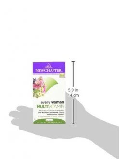 New Chapter Every Woman Multivitamin Fermented With Probiotics + Iron + Vitamin D3 + B Vitamins + Organic Non-GMO Ingredients - 120 Count 14 New Chapter Every Woman Multivitamin Fermented With Probiotics + Iron + Vitamin D3 + B Vitamins + Organic Non-GMO Ingredients - 120 Count