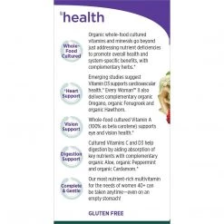 Health Supplements New Chapter Every Woman II 40+, Women's Multivitamin Fermented With Probiotics + B Vitamins + Vitamin D3 + Organic Non-GMO Ingredients - 96 Tablets