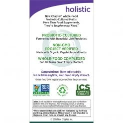 Health Supplements New Chapter Every Woman II 40+, Women's Multivitamin Fermented With Probiotics + B Vitamins + Vitamin D3 + Organic Non-GMO Ingredients - 96 Tablets