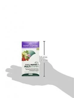 Health Supplements New Chapter Every Woman II 40+, Women's Multivitamin Fermented With Probiotics + B Vitamins + Vitamin D3 + Organic Non-GMO Ingredients - 96 Tablets