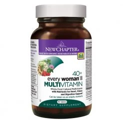 Health Supplements New Chapter Every Woman II 40+, Women's Multivitamin Fermented With Probiotics + B Vitamins + Vitamin D3 + Organic Non-GMO Ingredients - 96 Tablets
