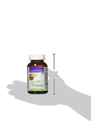 Health Supplements New Chapter Perfect Prenatal Vitamins, Organic Non-GMO Ingredients - Fermented With Wholefoods For Mom & Baby - 96 Vegetarian Tablets 5 Health Supplements New Chapter Perfect Prenatal Vitamins, Organic Non-GMO Ingredients - Fermented With Wholefoods For Mom & Baby - 96 Vegetarian Tablets
