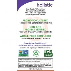 Health Supplements New Chapter Every Man, Men's Multivitamin Fermented With Probiotics + Selenium + B Vitamins + Vitamin D3 + Organic Non-GMO Ingredients - 72 Tablets 11 Health Supplements New Chapter Every Man, Men's Multivitamin Fermented With Probiotics + Selenium + B Vitamins + Vitamin D3 + Organic Non-GMO Ingredients - 72 Tablets