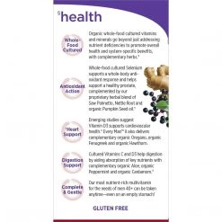 New Chapter Every Man II 40+, Men's Multivitamin Fermented With Probiotics + Selenium + B Vitamins + Vitamin D3 + Organic Non-GMO Ingredients - 96 Tablets Health Supplements