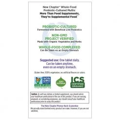 New Chapter Vitamin B Complex - Coenzyme B Food Complex With Vitamin B12 + B6 - Whole-Food - 30 Vegetarian Tablets 14 New Chapter Vitamin B Complex - Coenzyme B Food Complex With Vitamin B12 + B6 - Whole-Food - 30 Vegetarian Tablets