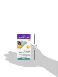 New Chapter Only One Multivitamin Organic Whole-Foods With Probiotics + B Vitamins + Vitamin D3 Non-GMO - 72 Tablets 11 New Chapter Only One Multivitamin Organic Whole-Foods With Probiotics + B Vitamins + Vitamin D3 Non-GMO - 72 Tablets