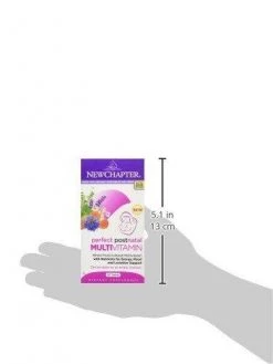 Health Supplements New Chapter Perfect Postnatal Vitamins, Lactation Supplement With Fermented Probiotics + Wholefoods + Vitamin D3 + B Vitamins + Organic Non-GMO Ingredients - 96 Vegetarian Tablets 19 Health Supplements New Chapter Perfect Postnatal Vitamins, Lactation Supplement With Fermented Probiotics + Wholefoods + Vitamin D3 + B Vitamins + Organic Non-GMO Ingredients - 96 Vegetarian Tablets