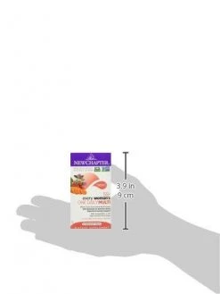 New Chapter Multivitamin Every Woman's One Daily 55+ With Fermented Probiotics + Whole Foods + Astaxanthin + Vitamin D3 + B Vitamins - 24 Vegetarian Tablets