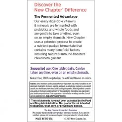 New Chapter Every Woman's One Daily 55+ Multivitamin - 72 Count Health Supplements 10 New Chapter Every Woman's One Daily 55+ Multivitamin - 72 Count Health Supplements