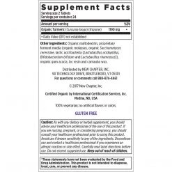 New Chapter Organic Turmeric Supplement - Fermented Turmeric Tablet For Brain, Heart And Inflammation Support - 48 Tablets