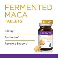 New Chapter Fermented Maca Supplement - Energy, Endurance, Recovery Support - 48 Tablets 7 New Chapter Fermented Maca Supplement - Energy, Endurance, Recovery Support - 48 Tablets