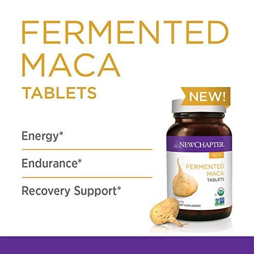 New Chapter Fermented Maca Supplement - Energy, Endurance, Recovery Support - 48 Tablets 3 New Chapter Fermented Maca Supplement - Energy, Endurance, Recovery Support - 48 Tablets