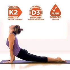 Health Supplements New Chapter Bone Strength Take Care With Vitamin D3 + K2 + Magnesium - 60 Slim Tablets