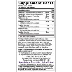 New Chapter Bone Strength Take Care With Vitamin D3 + K2 + Magnesium - 120 Slim Tablets Health Supplements