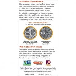 New Chapter Bone Strength Take Care With Vitamin D3 + K2 + Magnesium- 120 Tiny Tablets