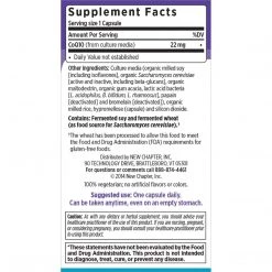 New Chapter CoQ10+ Food Complex Supplement Antioxidant & Cardiovascular Support Non-GMO - 60 Vegetarian Capsules