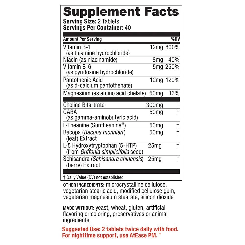 Health Supplements Redd Remedies At Ease - 80 Tablets 2 Health Supplements Redd Remedies At Ease - 80 Tablets