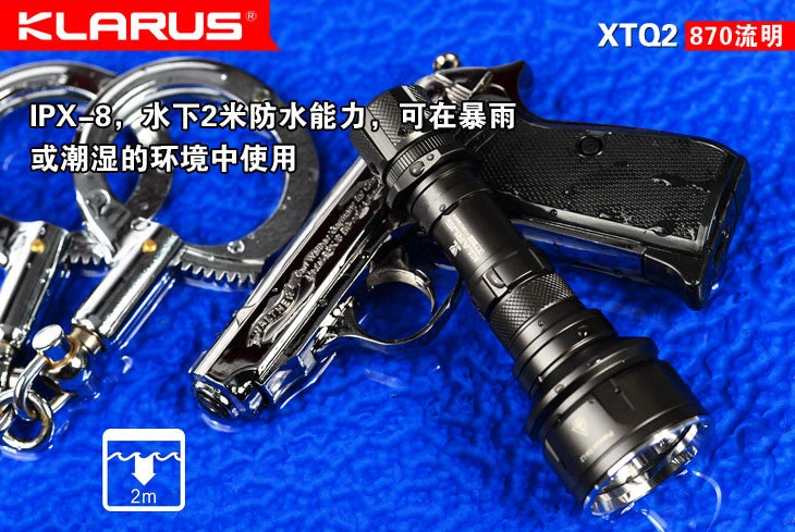 Flashlights Klarus XTQ2 LED Flashlight 9 Flashlights Klarus XTQ2 LED Flashlight