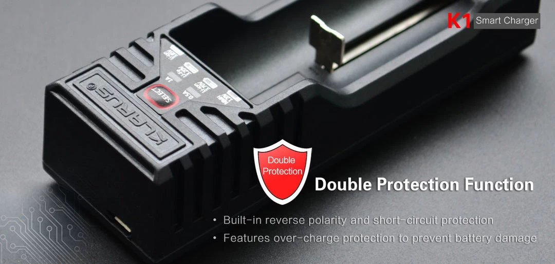 Klarus K1 Smart Charger For Li-ion/Ni-MH/Ni-Cd Rechargeable Batteries Outdoor Recreation 3 Klarus K1 Smart Charger For Li-ion/Ni-MH/Ni-Cd Rechargeable Batteries Outdoor Recreation