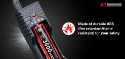 Klarus K1 Smart Charger For Li-ion/Ni-MH/Ni-Cd Rechargeable Batteries Outdoor Recreation 13 Klarus K1 Smart Charger For Li-ion/Ni-MH/Ni-Cd Rechargeable Batteries Outdoor Recreation