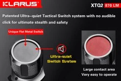Flashlights Klarus XTQ2 LED Flashlight 12 Flashlights Klarus XTQ2 LED Flashlight