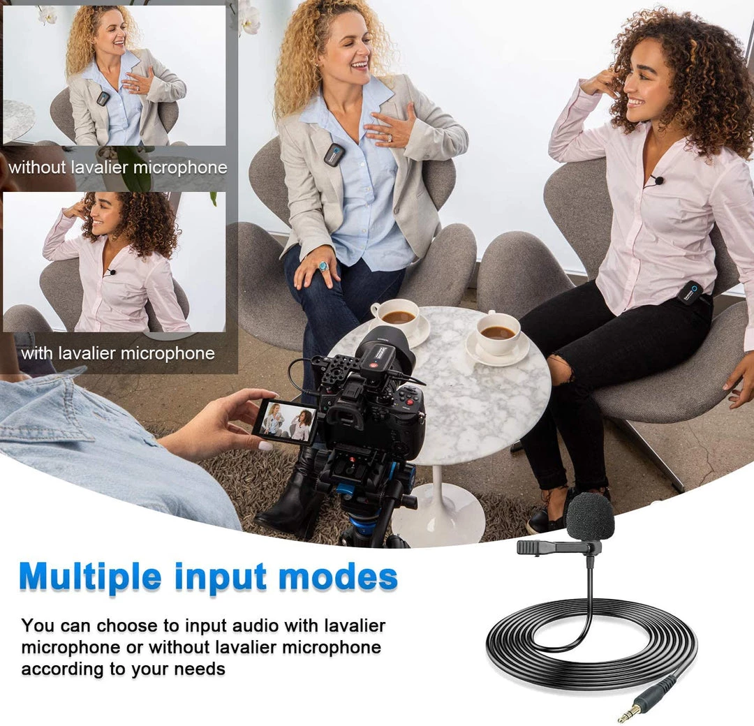 Saramonic Blink 500 B1 (TX+RX) Ultracompact 2.4GHz Wireless Microphone System Outdoor Recreation 4 Saramonic Blink 500 B1 (TX+RX) Ultracompact 2.4GHz Wireless Microphone System Outdoor Recreation