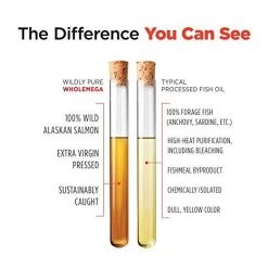 New Chapter Wholemega Extra-Virgin Alaskan Salmon Fish Oil - 180 Count Health Supplements 12 New Chapter Wholemega Extra-Virgin Alaskan Salmon Fish Oil - 180 Count Health Supplements