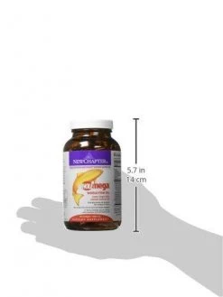 New Chapter Wholemega Extra-Virgin Alaskan Salmon Fish Oil - 180 Count Health Supplements 15 New Chapter Wholemega Extra-Virgin Alaskan Salmon Fish Oil - 180 Count Health Supplements