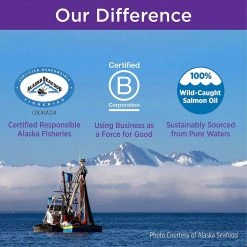 New Chapter Wholemega Extra-Virgin Wild Alaskan Fish Oil - 120 Count Health Supplements