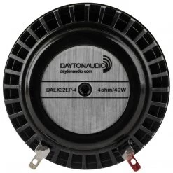 Parts Express Outdoor Recreation Dayton Audio DAEX32EP-4 1.3 Inch Thruster Exciter - Black 40 Ohm 7 Parts Express Outdoor Recreation Dayton Audio DAEX32EP-4 1.3 Inch Thruster Exciter - Black 40 Ohm