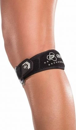DonJoy Performance Webtech Patella Knee Strap – Adjustable Knee Strap, Black, Large/XL Outdoor Recreation
