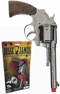 LightJunction Parris Classic Quality Toys Est. 1936 Jesse James Toy Holster Set