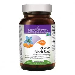 New Chapter Black Seed Oil - Golden Black Seed, Helps Maintain Overall Metabolic Health - 30 Vegetarian Capsules