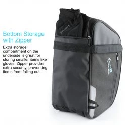 Outdoor Recreation Lumintrail Bike Rack Bag Rear Trunk Bicycle Carrier Commuter Pannier