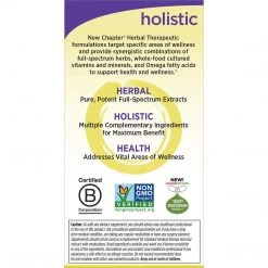 Health Supplements New Chapter Prostate 5LX Holistic Prostate Support Supplement With Saw Palmetto - 60 Vegetarian Capsules
