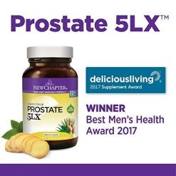 New Chapter Prostate 5LX Holistic Prostate Support - 120 Vegetarian Tablets Health Supplements