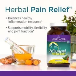 New Chapter Zyflamend Whole Body Herbal Pain Relief - 180 Vegetarian Capsules Health Supplements 11 New Chapter Zyflamend Whole Body Herbal Pain Relief - 180 Vegetarian Capsules Health Supplements