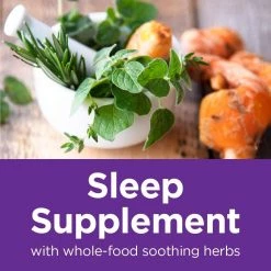 New Chapter Sleep Aid Zyflamend Nighttime Supports Sleep & Whole Body With Turmeric, Holy Basil - 60 Vegetarian Capsules Health Supplements