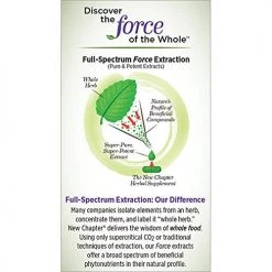 Health Supplements New Chapter Garlic Force Supplement With Ginger & Oregano Whole-Food Non-GMO - 30 Vegetarian Capsules