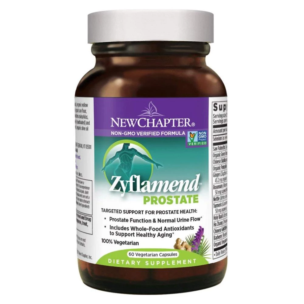 New Chapter Zyflamend Prostate Support Supplement With Saw Palmetto For Prostate Health - 60 Vegetarian Capsules Health Supplements 1 New Chapter Zyflamend Prostate Support Supplement With Saw Palmetto For Prostate Health - 60 Vegetarian Capsules Health Supplements