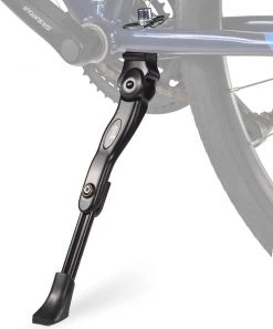 Lumintrail BS-6-16 Center Kickstand, Single Arm, Black Outdoor Recreation