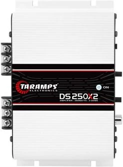 Taramp's DS 250X2 Amplifier 250Watts 2 OHMS