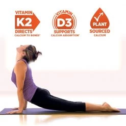 New Chapter Bone Strength Take Care With Vitamin D3 + K2 + Magnesium - 120 Slim Tablets Health Supplements