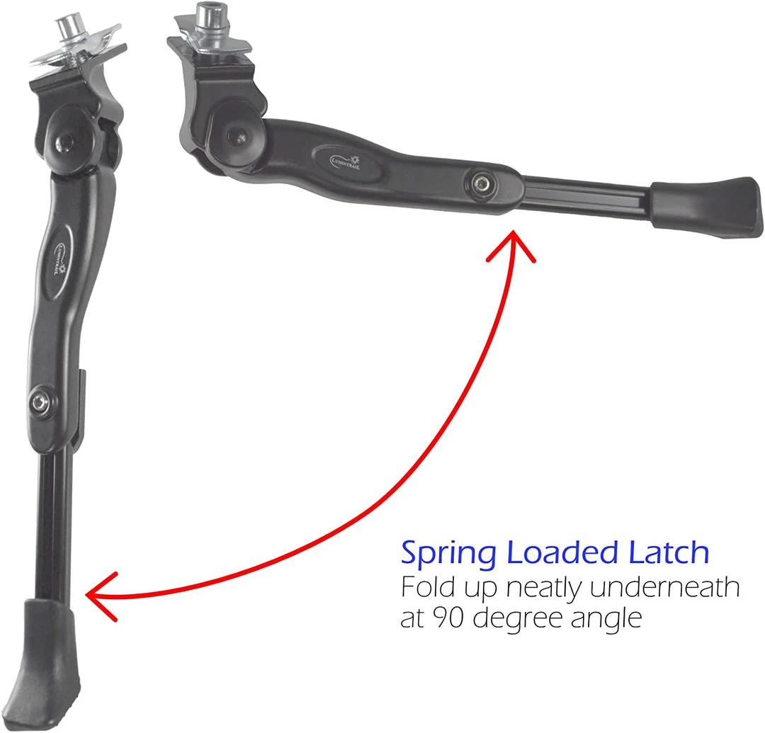 Lumintrail BS-6-16 Center Kickstand, Single Arm, Black Outdoor Recreation 5 Lumintrail BS-6-16 Center Kickstand, Single Arm, Black Outdoor Recreation