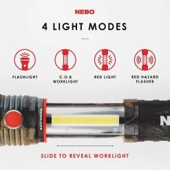 Outdoor Recreation Nebo SLYDE+ 400 Lumen Flashlight Worklight - Camo 14 Outdoor Recreation Nebo SLYDE+ 400 Lumen Flashlight Worklight - Camo