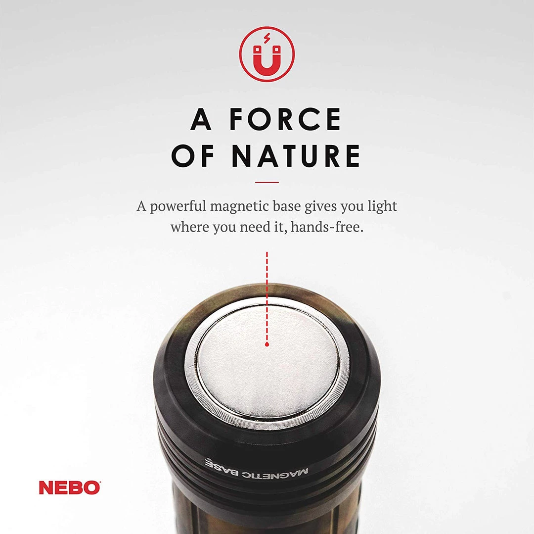 Outdoor Recreation Nebo SLYDE+ 400 Lumen Flashlight Worklight - Camo 7 Outdoor Recreation Nebo SLYDE+ 400 Lumen Flashlight Worklight - Camo