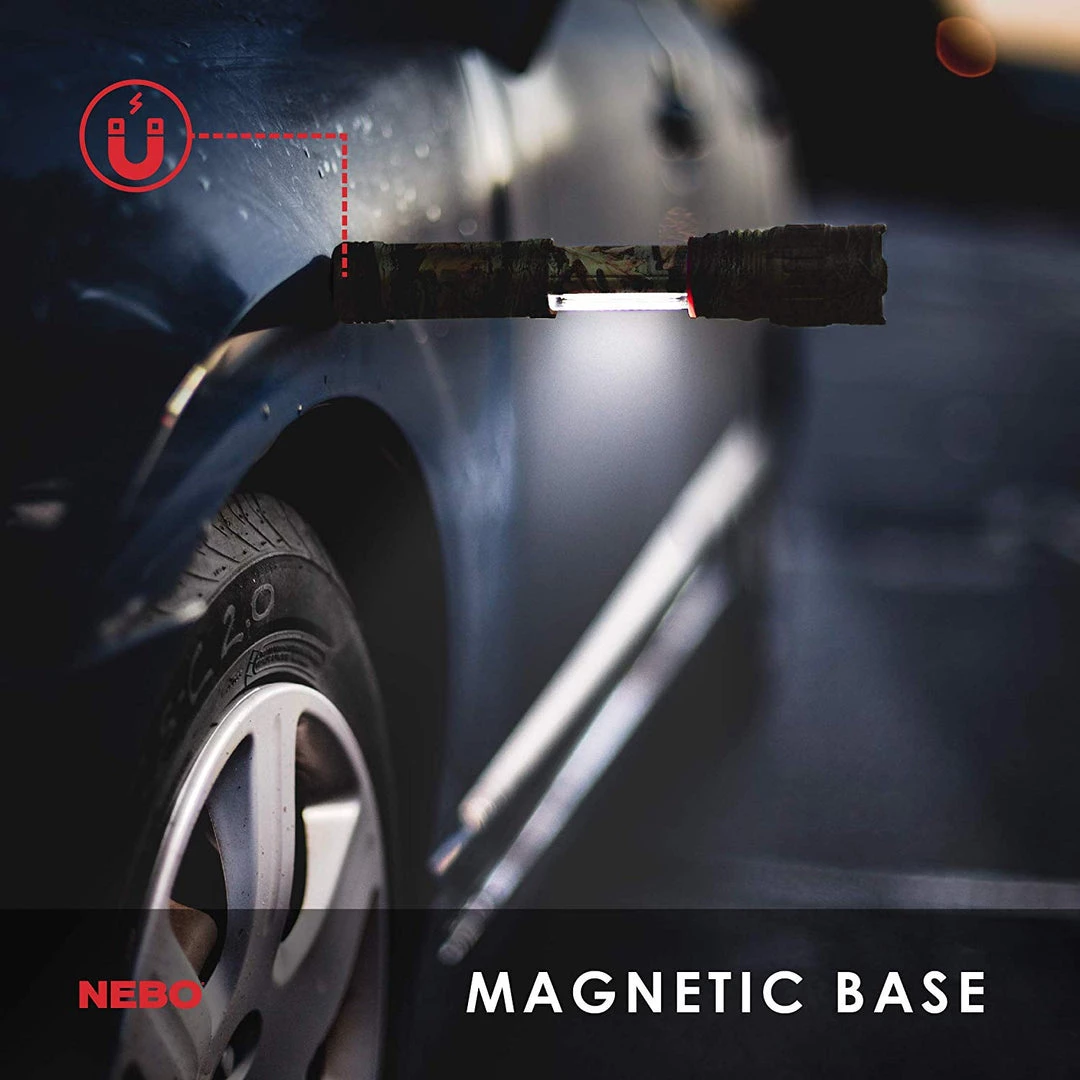 Outdoor Recreation Nebo SLYDE+ 400 Lumen Flashlight Worklight - Camo 8 Outdoor Recreation Nebo SLYDE+ 400 Lumen Flashlight Worklight - Camo